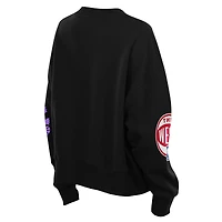 Sweat-shirt New Era noir pour femme, édition City des Sacramento Kings 2025/26