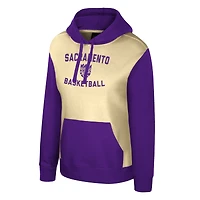 Sweat à capuche Stadium Essentials crème pour femme Sacramento Kings Rafters Road Trip