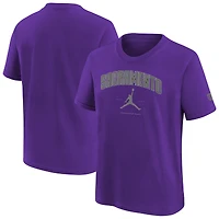 T-shirt violet Essential Cities de la marque Jordan pour jeunes Sacramento Kings