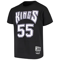 Jason Williams T-shirt noir avec nom et numéro Sacramento Kings Hardwood Classics pour jeune