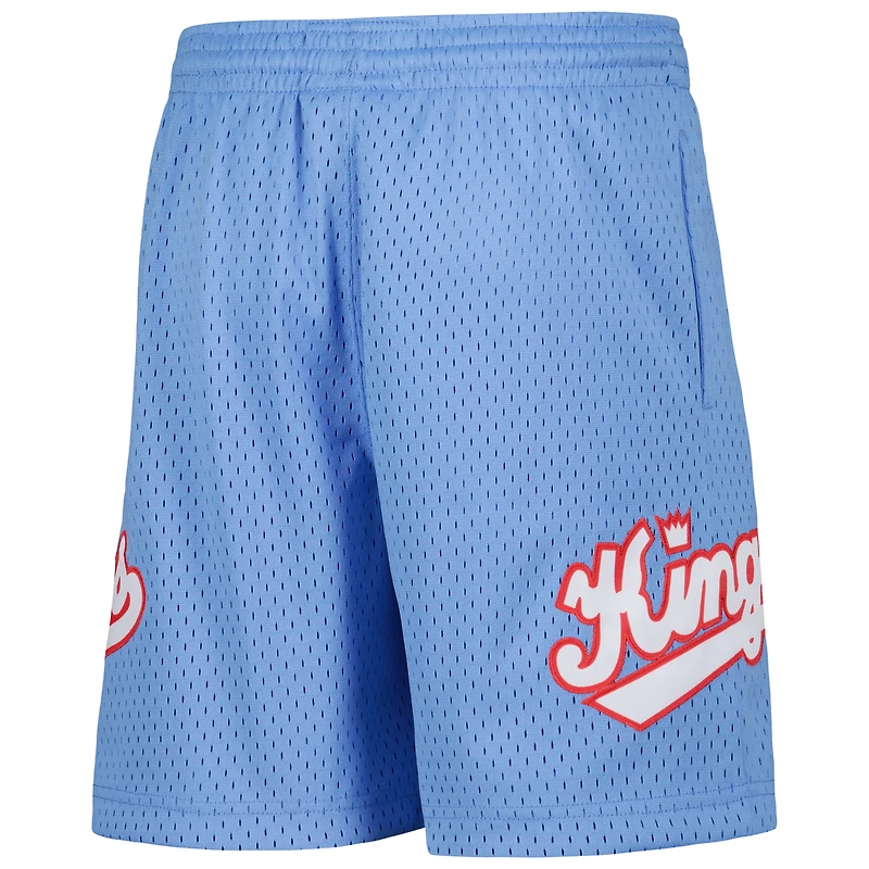Short Swingman Mitchell & Ness Sacramento Kings Hardwood Classics bleu pour jeune