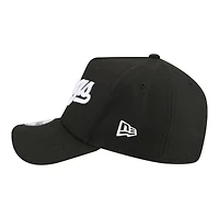 Youth New Era  Black Sacramento Kings 9FORTY A-Frame Adjustable Hat