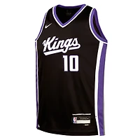 Maillot Nike Swingman DeMar DeRozan noir pour jeune des Sacramento Kings - Édition Icon