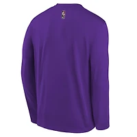 Youth Nike Purple Sacramento Kings Hardwood Classics Long Sleeve T-Shirt