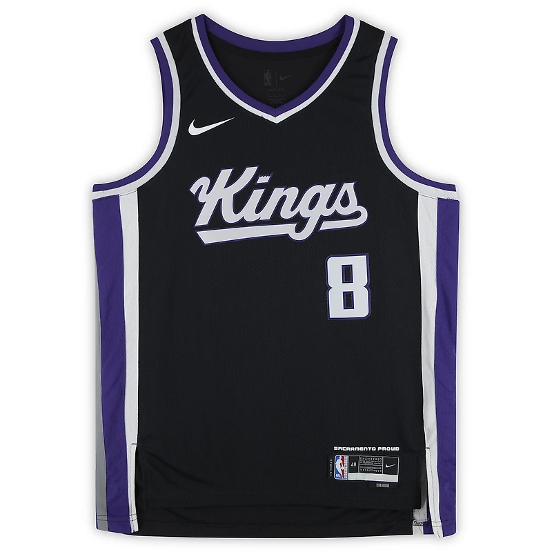 Zach LaVine Sacramento Kings Autographed Black Nike 2023-24 Icon Swingman Jersey