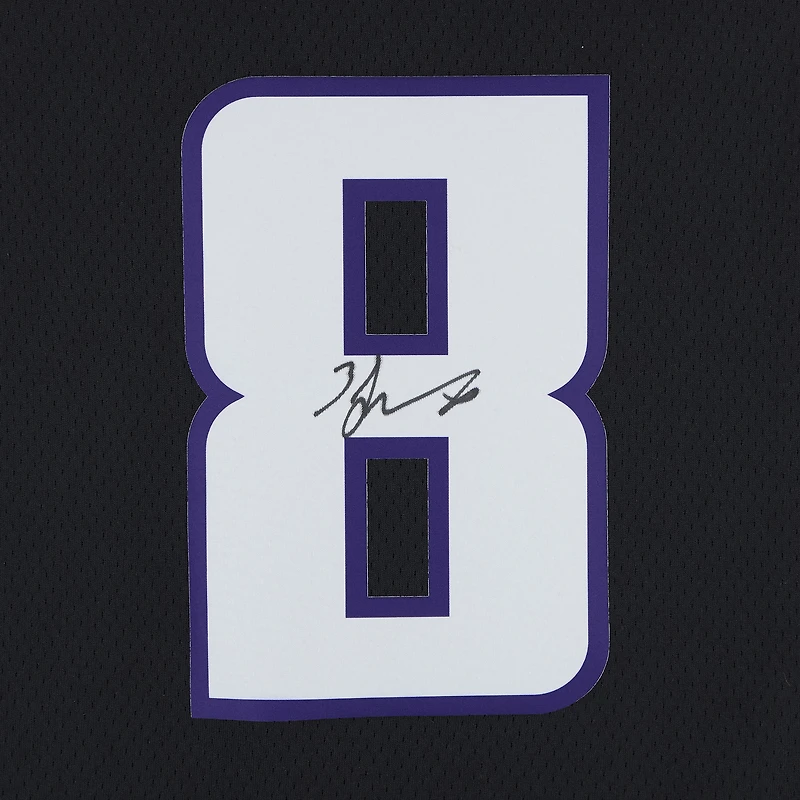 Zach LaVine Sacramento Kings Autographed Black Nike 2023-24 Icon Swingman Jersey