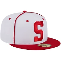 Casquette ajustée 59FIFTY Sacramento River Cats New Era pour hommes, blanche