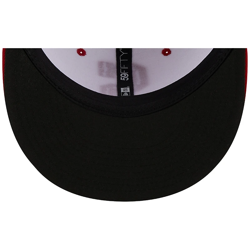 Casquette ajustée 59FIFTY Sacramento River Cats New Era pour hommes, blanche