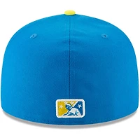 Men's New Era Yellow/Blue Sacramento Dorados Copa de la Diversion 59FIFTY Fitted Hat
