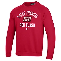 Sweat-shirt polaire Under Armour rouge St. Francis Brooklyn Terriers pour homme