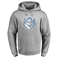 Men's Ash Saint Louis Billikens Classic Primary Logo Pullover Hoodie