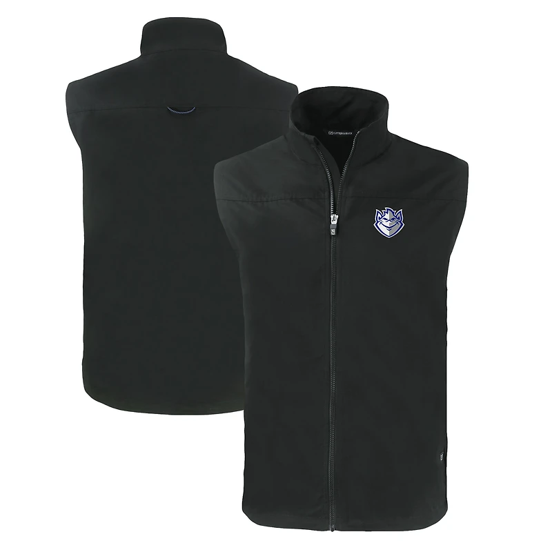Gilet zippé intégral Saint Louis Billikens Charter Eco pour homme, noir, Cutter & Buck