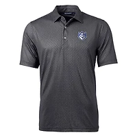 Polo noir à imprimé bannière Saint Louis Billikens Pike pour homme Cutter & Buck