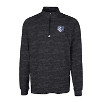 Pull-over extensible à imprimé camouflage Traverse pour homme, noir, Cutter & Buck, Saint Louis Billikens