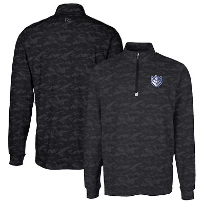 Pull-over extensible à imprimé camouflage Traverse pour homme, noir, Cutter & Buck, Saint Louis Billikens
