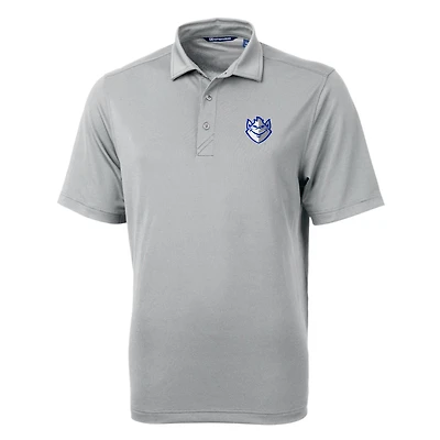 Polo Saint Louis Billikens Virtue Eco Pique recyclé pour homme, gris, Cutter & Buck, grande taille
