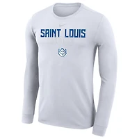 T-shirt à manches longues Nike Saint Louis Billikens 2023 On Court Bench blanc