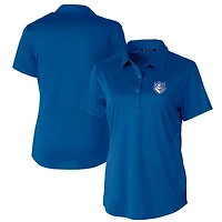 Polo extensible texturé Prospect pour femme Cutter & Buck Royal Saint Louis Billikens