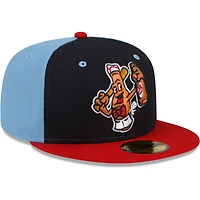 Men's New Era Navy/Red Salem Red Sox Theme Night 59FIFTY Fitted Hat