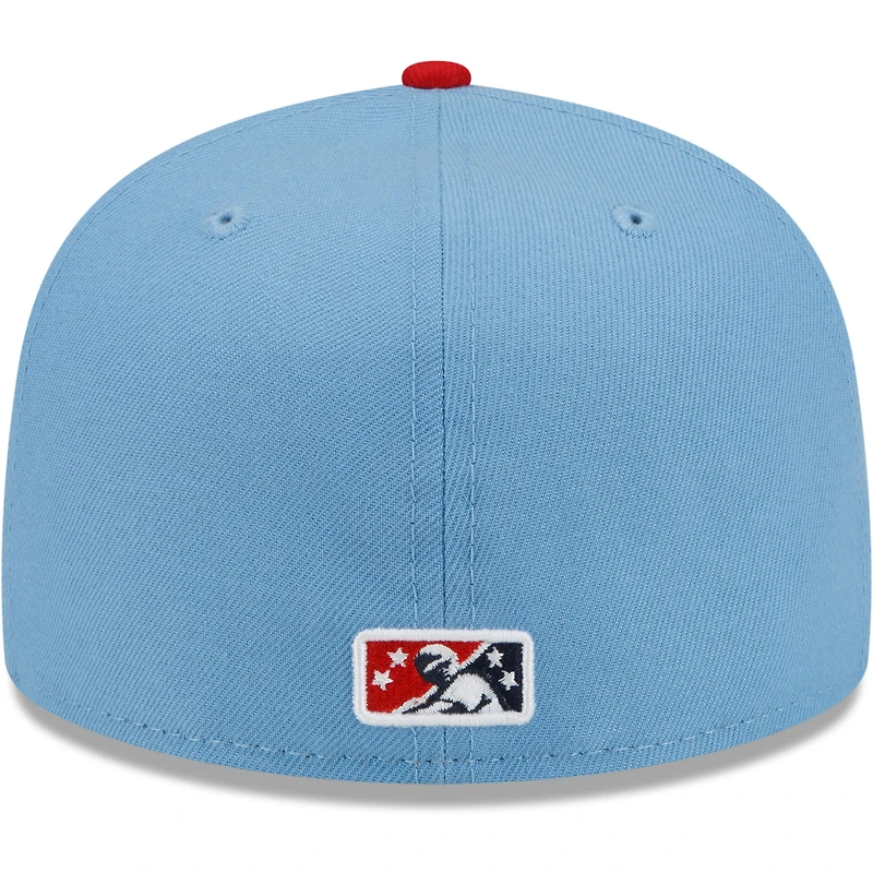Men's New Era Navy/Red Salem Red Sox Theme Night 59FIFTY Fitted Hat