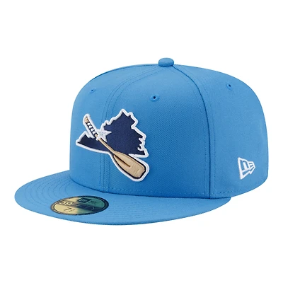 Men's New Era Salem Ridge Yaks Authentic Collection 59FIFTY Fitted Hat