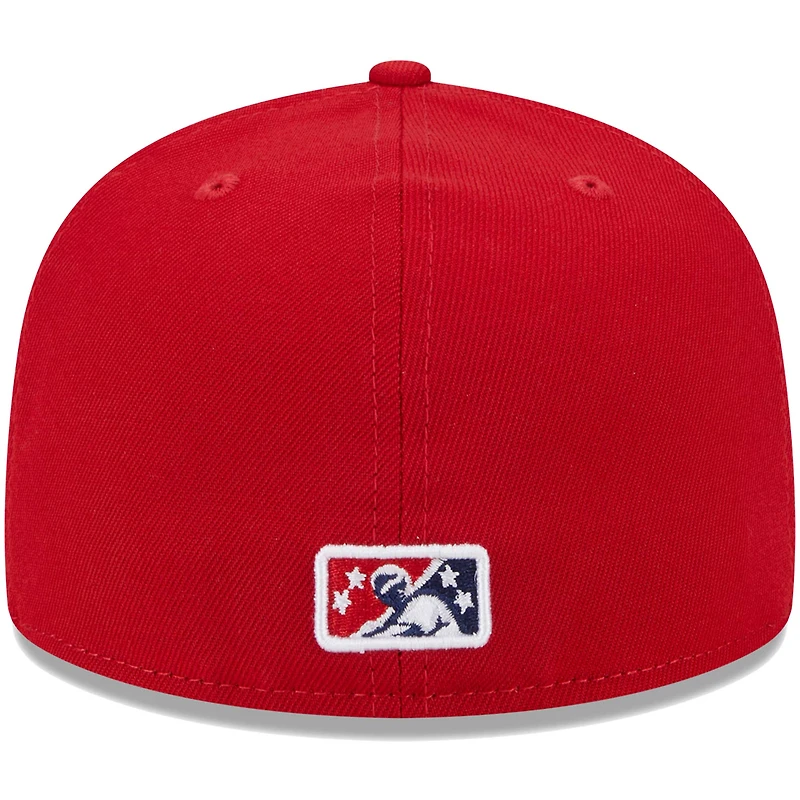Casquette ajustée 59FIFTY pour hommes, soirées à thème Red Salt Lake Bees Stingers New Era