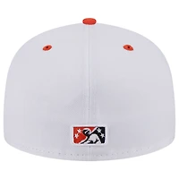 Casquette ajustée Occidental 59FIFTY pour homme New Era White Salt Lake Bees Theme Nights