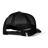 Men's Salty Crew Black Freedom Flag Retro Trucker Adjustable Hat