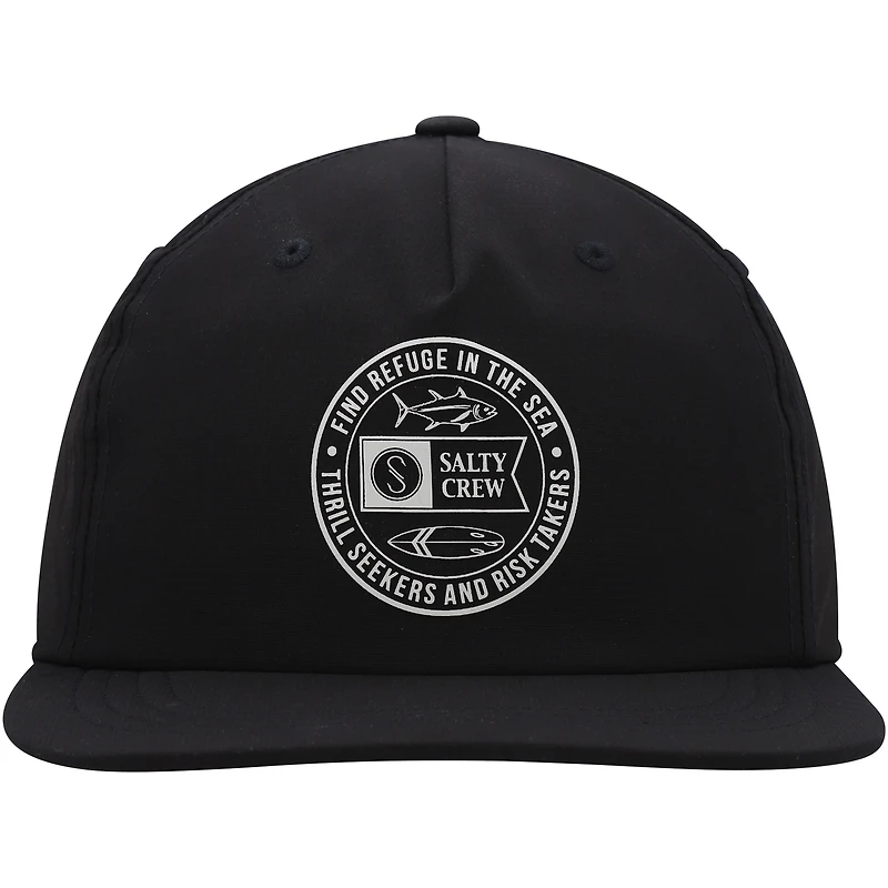 Casquette Snapback Salty Crew Black Legends Tech pour hommes