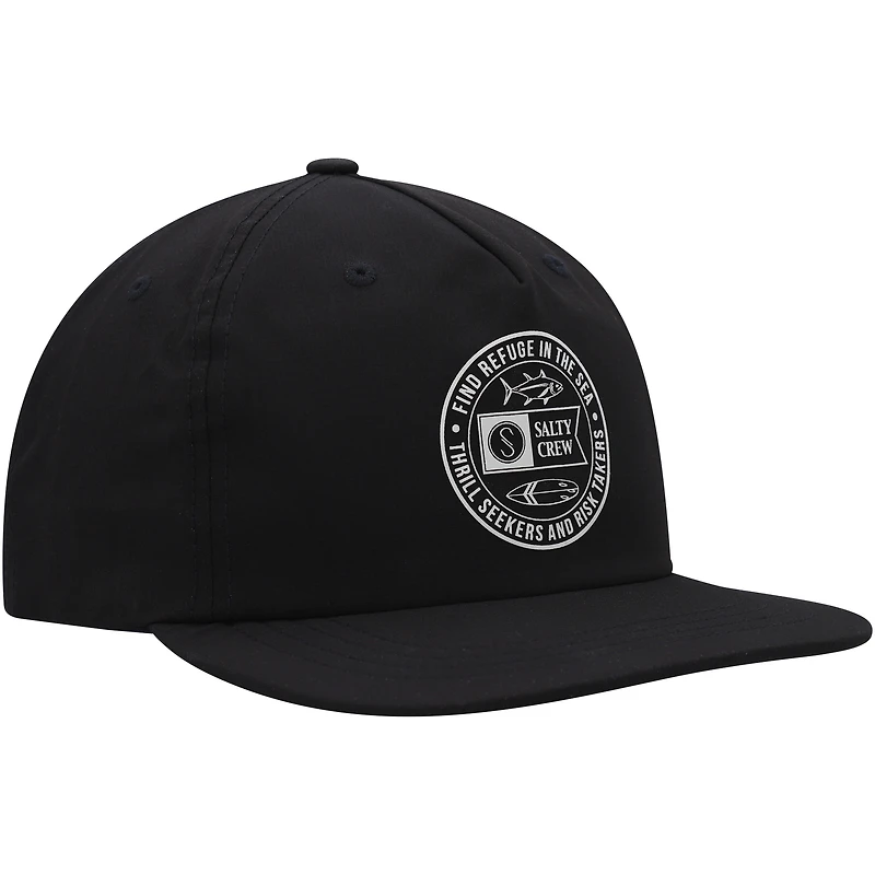Casquette Snapback Salty Crew Black Legends Tech pour hommes