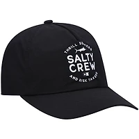 Chapeau de soleil mulet noir Salty Crew pour hommes
