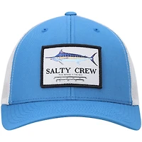 Casquette Snapback Salty Crew Blue/Silver Marlin Mount Retro Trucker pour homme