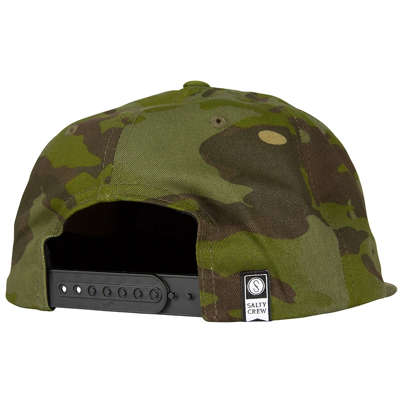 Men's Salty Crew Camo Bruce Snapback Hat