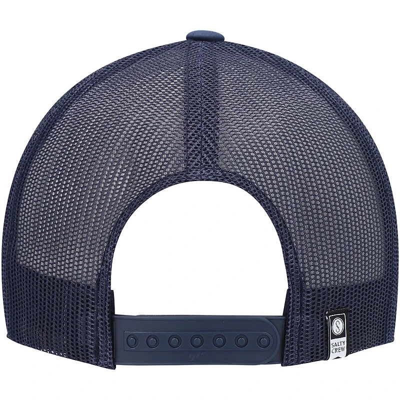 Casquette Salty Crew Navy Mahi Mount Retro Trucker réglable pour homme