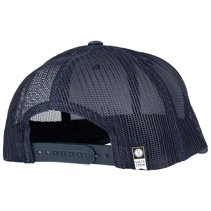 Casquette Snapback Salty Crew Navy Striper Retro Trucker pour hommes
