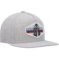 Men's Salty Crew Oatmeal High Tail Snapback Hat