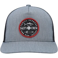 Casquette Snapback Salty Crew Heather Grey Flip-Flop Trucker pour jeunes
