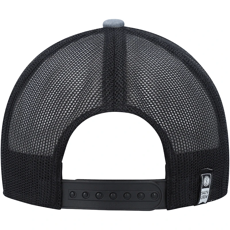 Casquette Snapback Salty Crew Heather Grey Flip-Flop Trucker pour jeunes