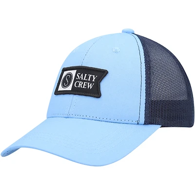 Casquette Snapback Retro Trucker Pinnacle Salty Crew bleu clair/marine pour jeunes
