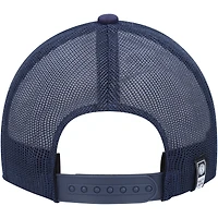 Youth Salty Crew Navy Pinnacle Retro Trucker Snapback Hat