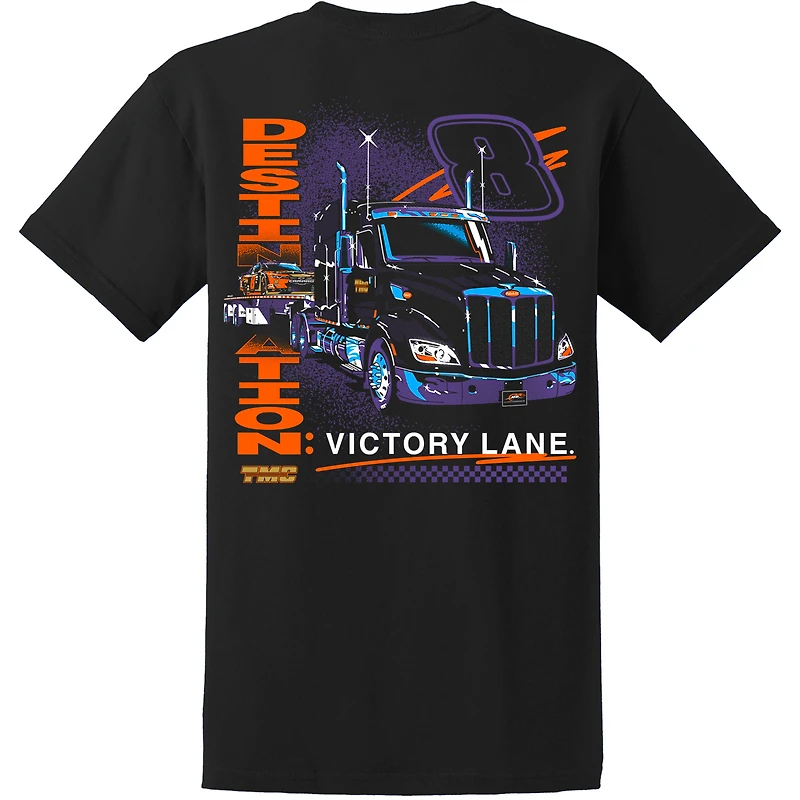 Men's JR Motorsports Official Team Apparel Black Sammy Smith Destination: Victory Lane T-Shirt