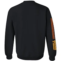 Sweat-shirt noir Sammy Smith pour hommes, vêtements officiels de l'équipe JR Motorsports