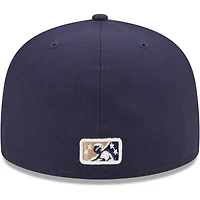 NWE SAMISS NAVY ROAD MIB AUTHENTIC COLLECTION 59FIFTY HATMENHIC