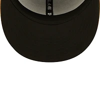 Casquette ajustée New Era 59FIFTY pour homme, bleu marine, collection authentique des San Antonio Missions.