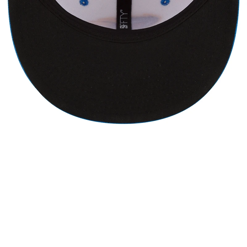 Men's New Era White/Blue San Antonio Missions Copa De La Diversion 59FIFTY Fitted Hat
