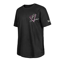 T-shirt phosphorescent noir New Era San Antonio Spurs
