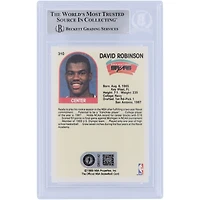 David Robinson San Antonio Spurs Autographed 1989-90 NBA Hoops #310 BAS Authenticated Rookie Card