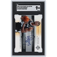David Robinson San Antonio Spurs Autographed 2005-06 Upper Deck Ultimate Collection Ultimate Signatures #US-DR SGC Authenticated 9 Card