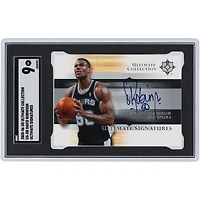 David Robinson San Antonio Spurs Autographié 2005-06 Upper Deck Ultimate Collection Ultimate Signatures #US-DR SGC Authentifié 9 Cartes