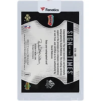 Carte authentique signée par David Robinson des San Antonio Spurs, Upper Deck SP 2006-07, #STA-DR #7/50